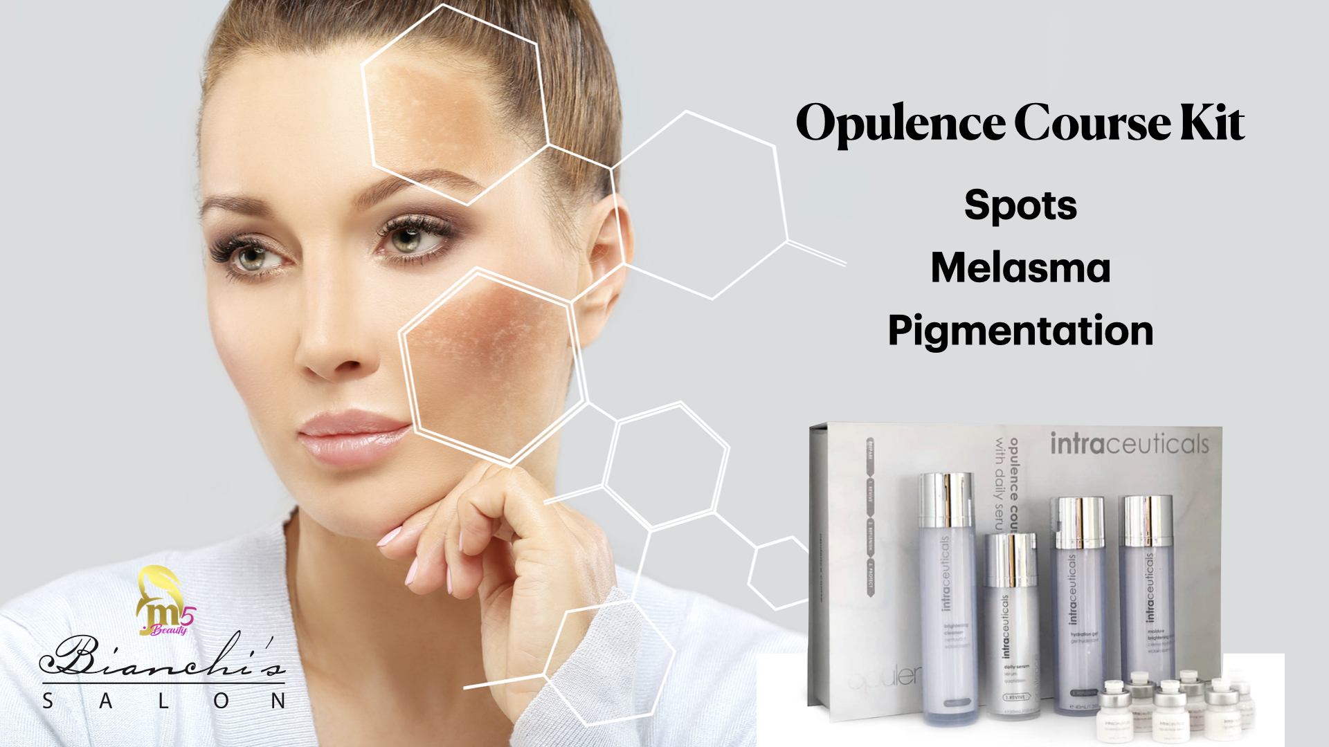 Target dark spots, melasma, and hyperpigmentation with Opulence by Intraceuticals content media