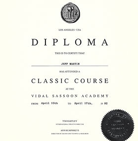 Vidal Sassoon classic hair cutting Course