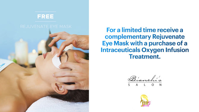GET A COMPLEMENTARY EYE MASK WITH AN INTRACEUTICALS OXYGEN TREATMENT