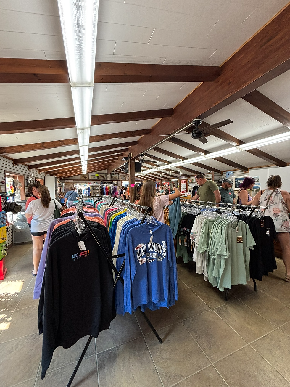 While You Wait For Your Scheduled Dune Ride, You Can Check Out Their Souvenir Shop!