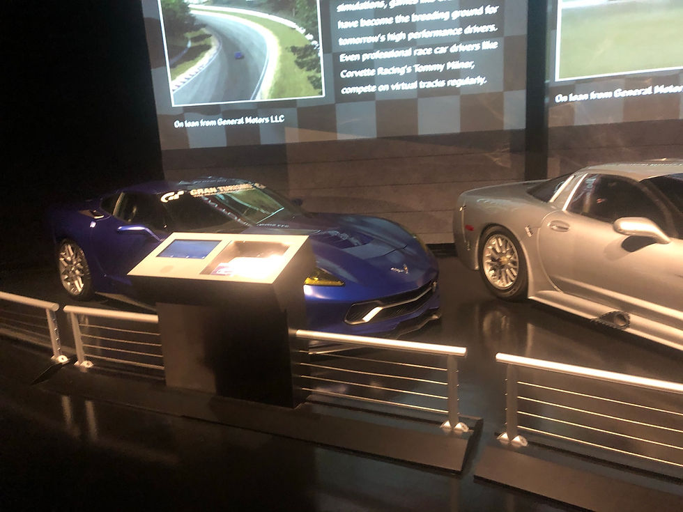The Blue Corvette has a nice touch to it