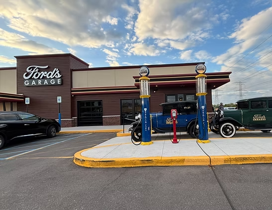 Welcome To The Ford Garage!