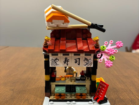 Restaurants of the World: Japan Sushi Restaurant Lego Set