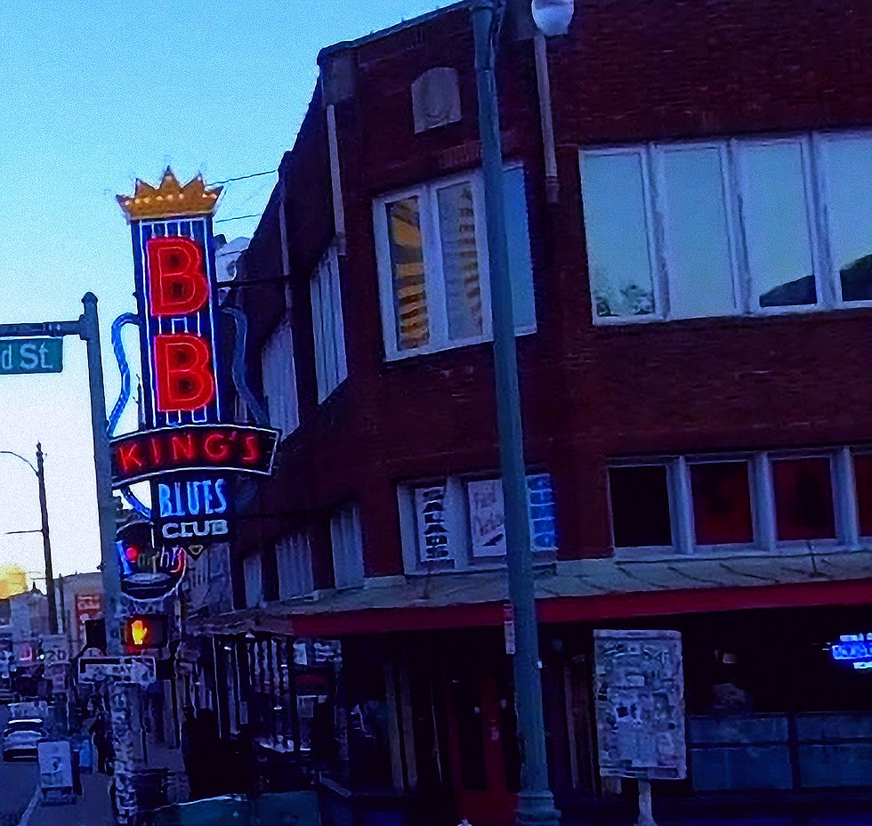Welcome to the World Famous Beale street and to B.B Kings Blues Cafe!