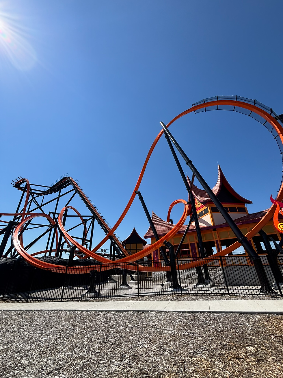 Look at that Twisty Orange Track!