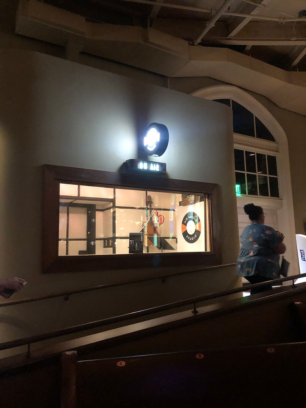 This is where they would record the show