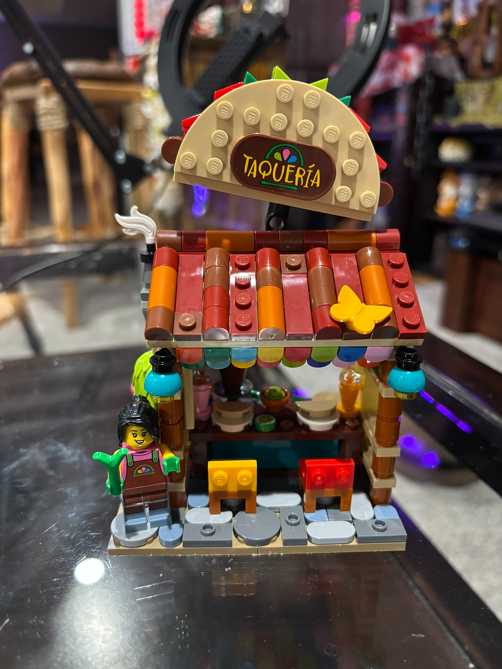 Restaurants of the World: Mexico Taqueria Restaurant Lego Set