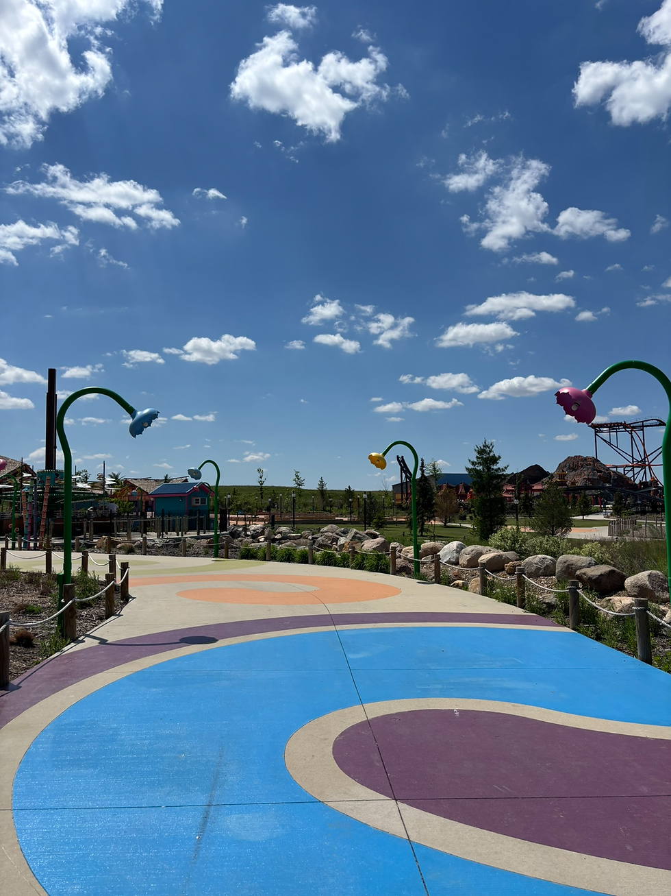 A quick look at the Kids section on the way out.