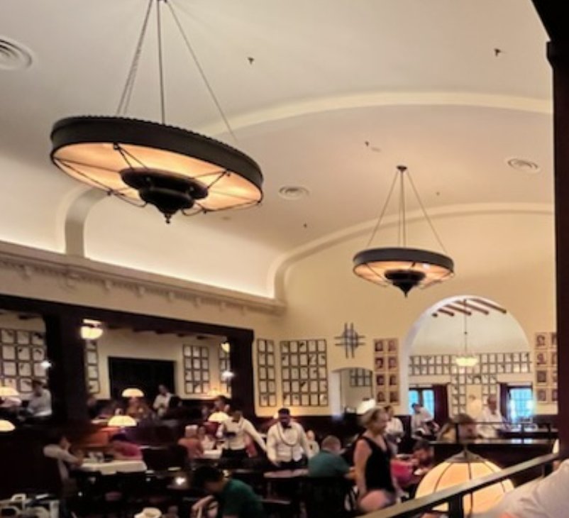 A Photo Inside The Dining Room