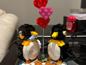 Penguins in Love Lego Set