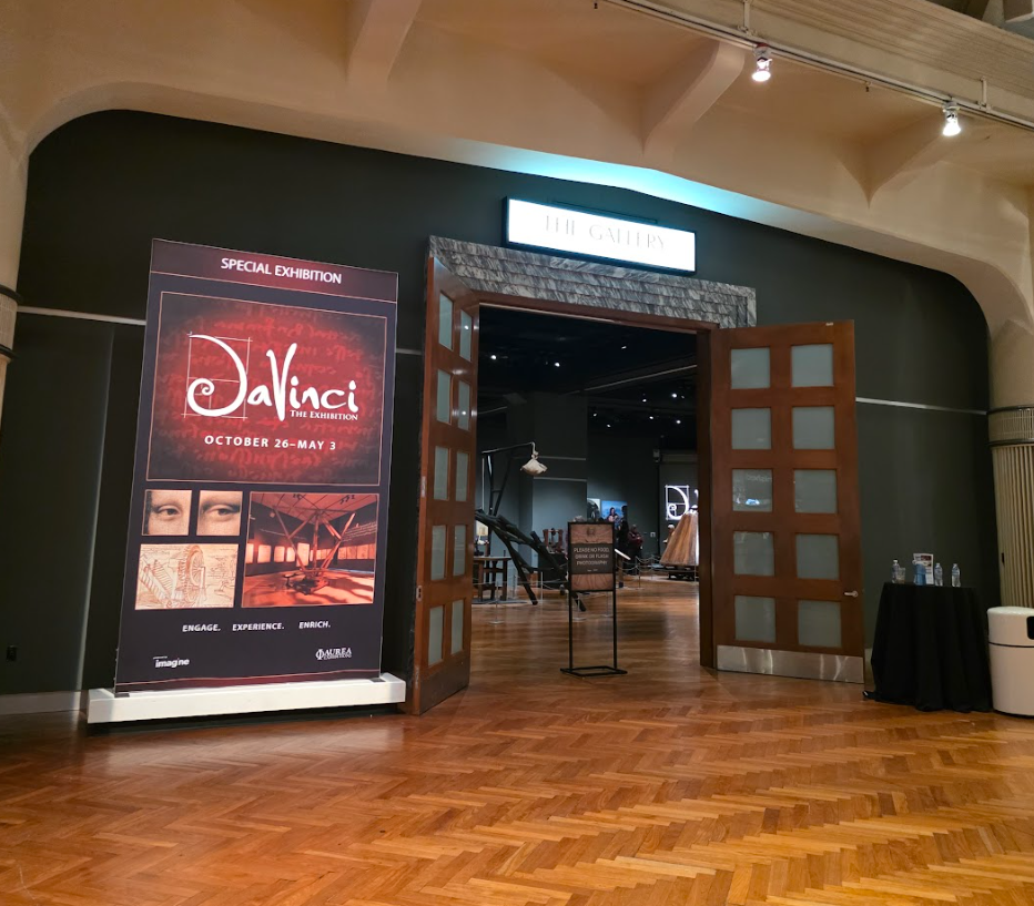 Now onto the Davinci Exhibit