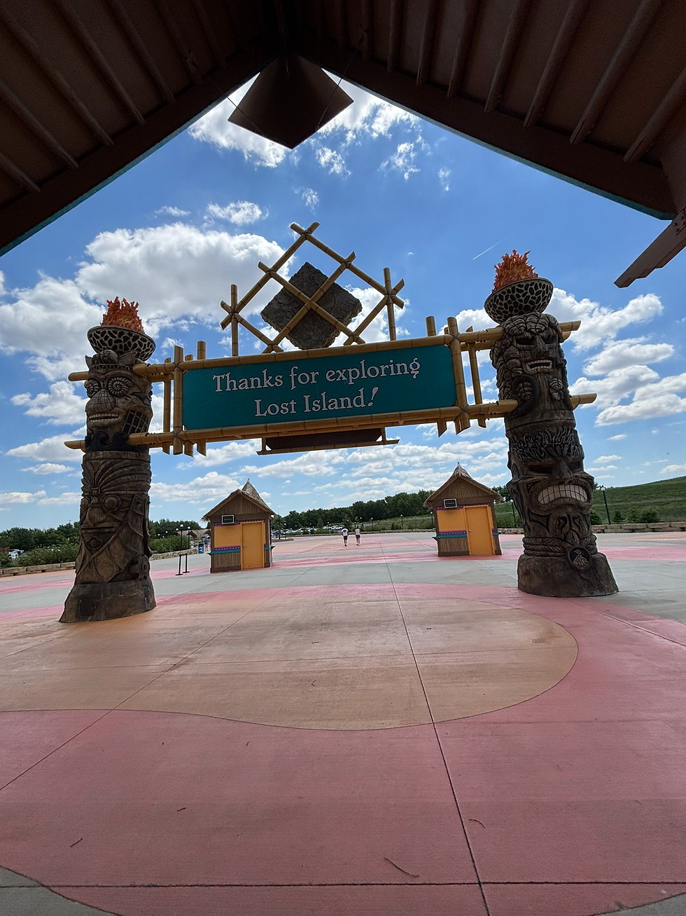 That Concludes a fantastic visit to Lost Island. We Will be back some day!