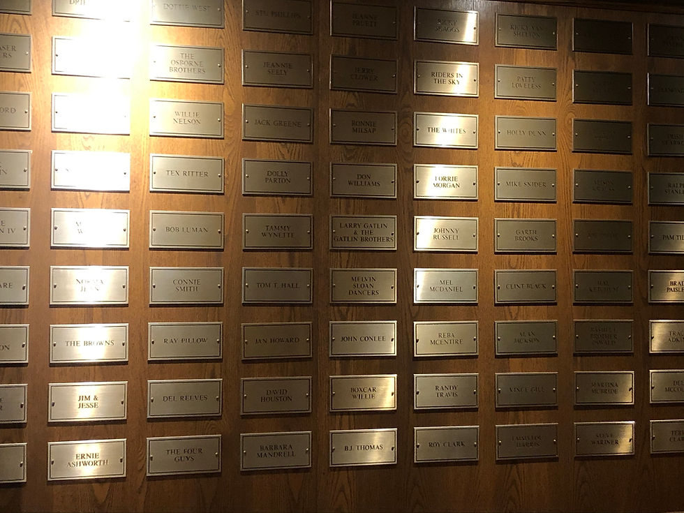 Just some of the performers inducted into the Grand Ole Opry