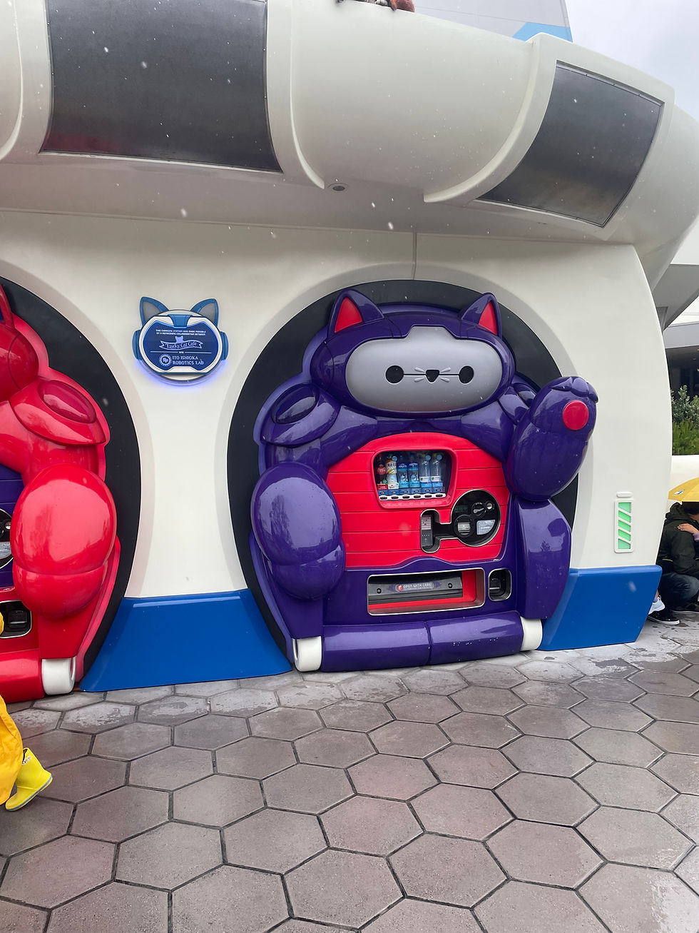 The Japanese Vending Machines Even Represent In the Parks!