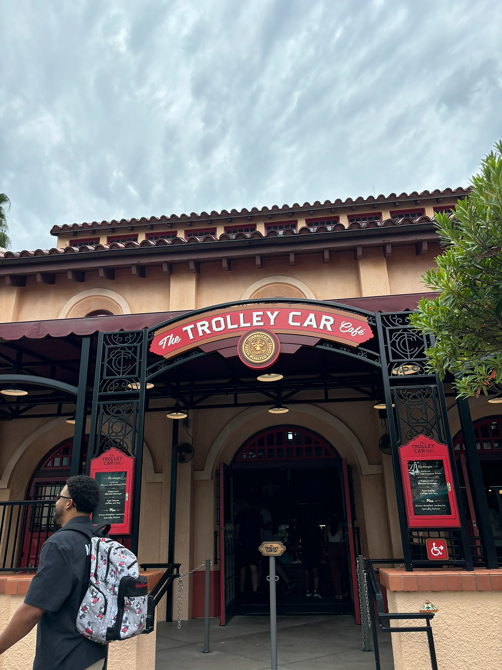 The Trolley Car has some of the best breakfast items in the park
