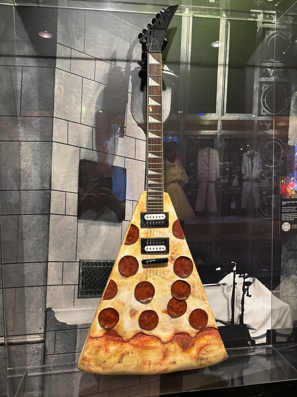 Anyone Ask For A Pizza Guitar?