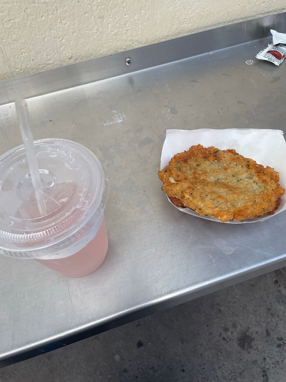 If you ever need food at Knobles, You must try their potato pancakes