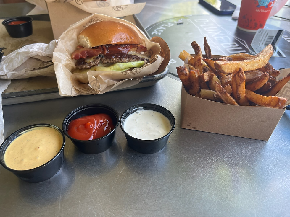 Our Delicious BBQ Burger!