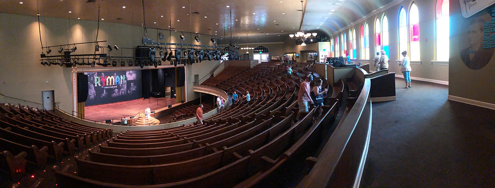 The Seats are set up like the pews in a chruch