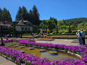 Exploring The Gardens and Sweet Wine In Victoria, British Columbia