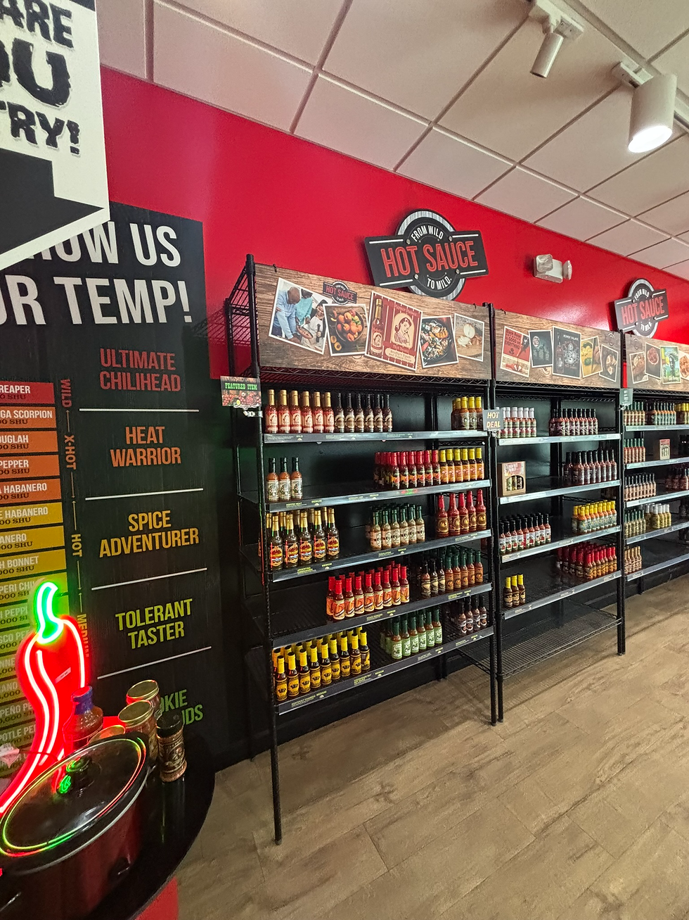 And... We cant Forget the Pepper Palace.....