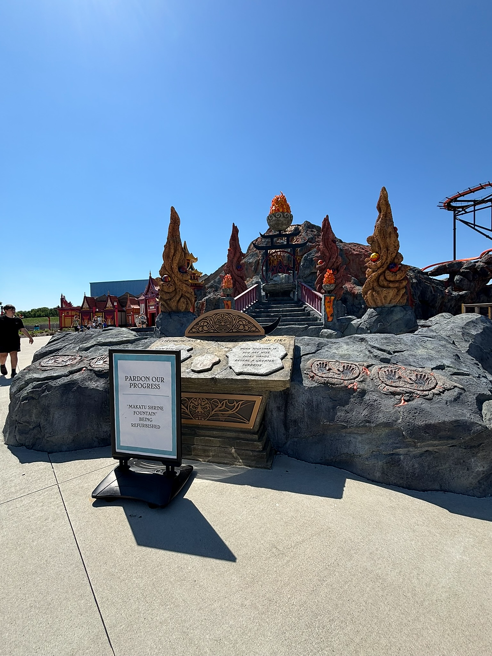 Overall, Volkanu is a neat little dark ride