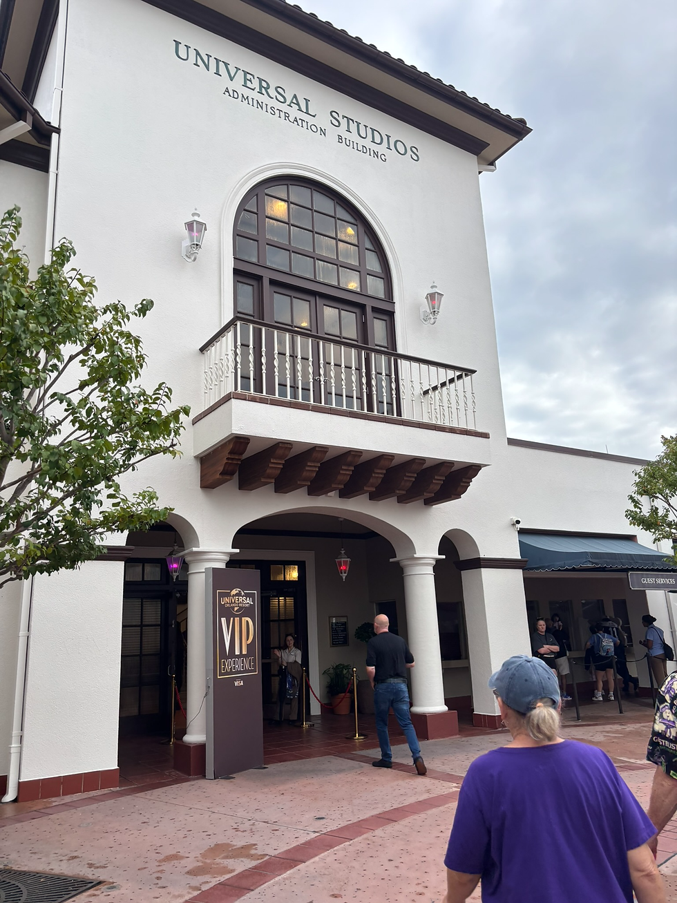 Hey All! Today We Are At Universal Studios Florida For Behind the Screams: Unmasking the Horror Tour