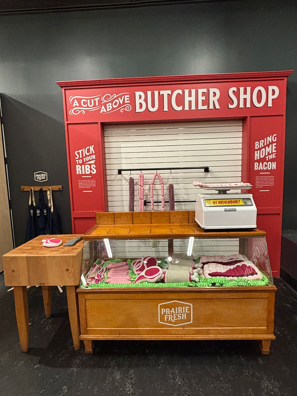 Its a Butcher Shop!