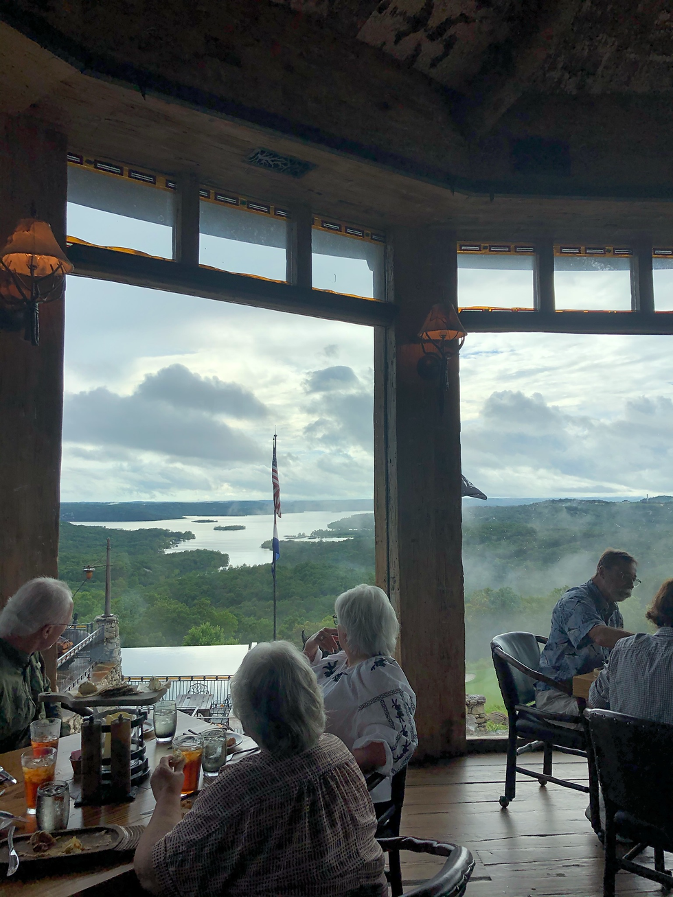 The View From Above The Ozarks