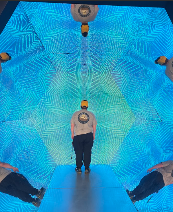 I was able to be shown in all directions!