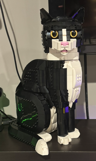 Tuxedo Cat Lego Set