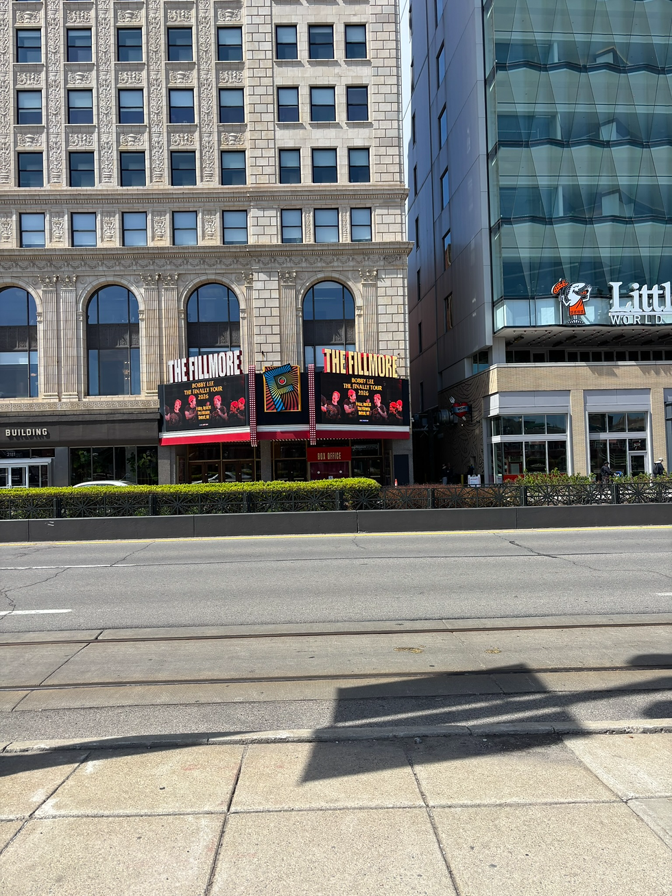 Outside View of The Filmore