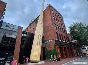 Sluggers In Louisville at The Slugger Museum!
