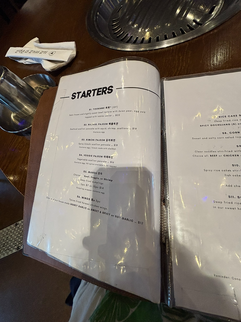 Starters Page One