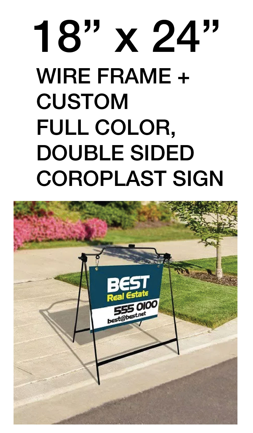 Sign Stakes Sign Posts Sign Stands Crocker Signs & Printing