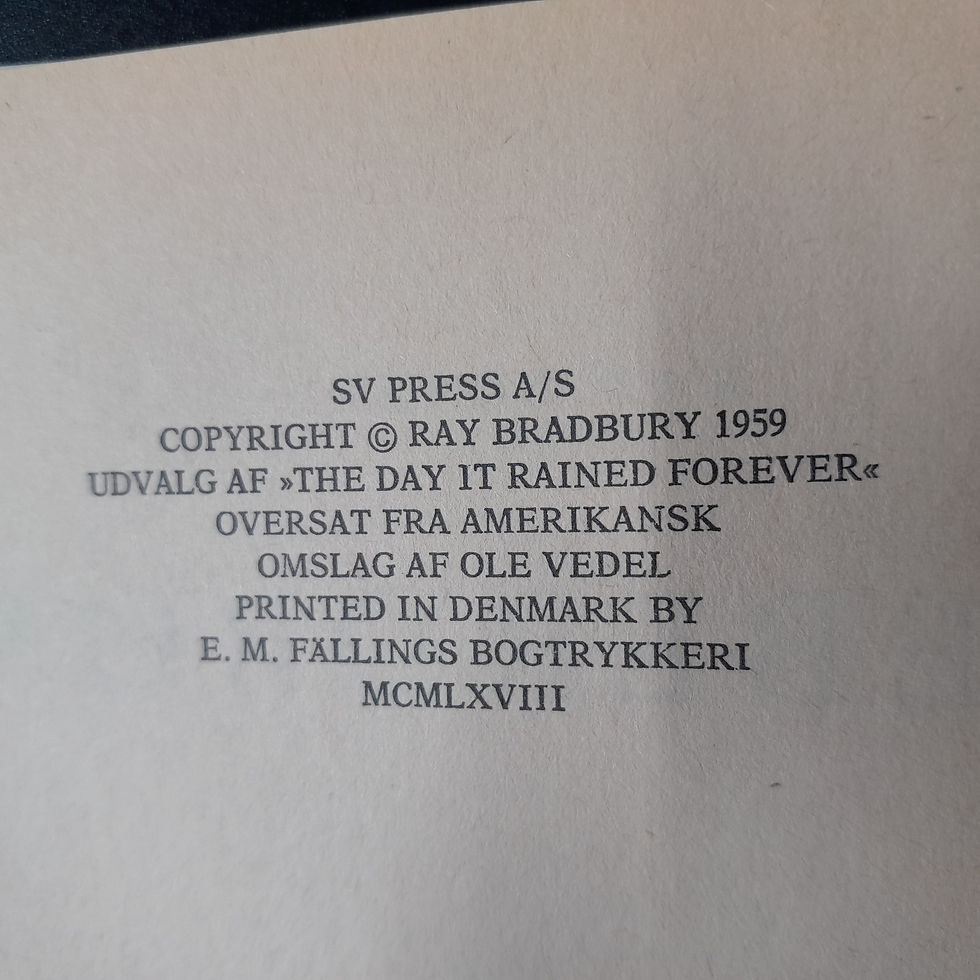 Miniaturebillede: Feberdrøm af Ray Bradbury og Ekspedition til Jorden af Arthur C. Clarke