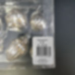 Glaspynt til juletræet 8 stk.