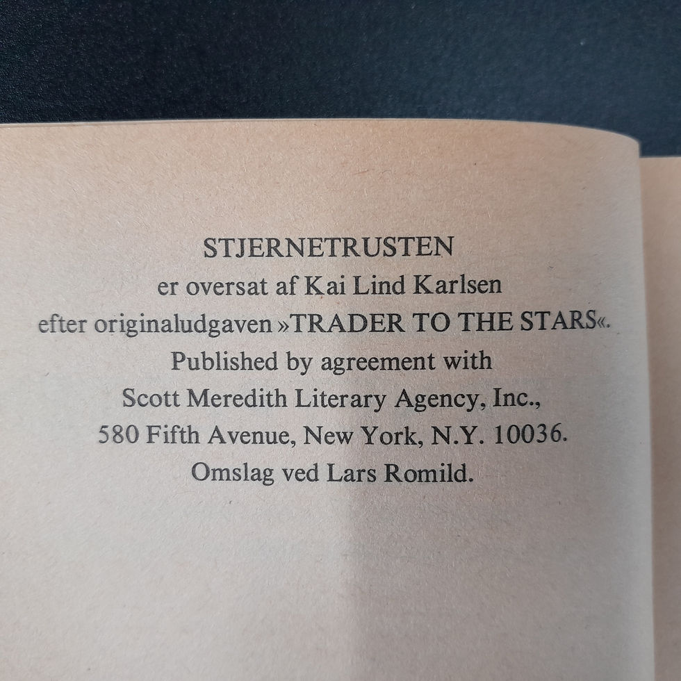 Miniaturebillede: Stjernetrusten af Poul Anderson (bog)