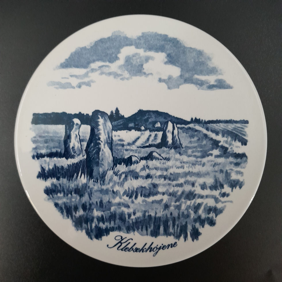 Klebækhojene 1403 smørbrik af Royal Copenhagen