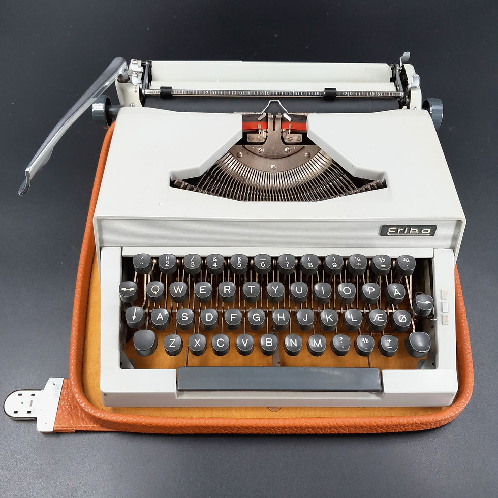 Skrivemaskine Erika model 15