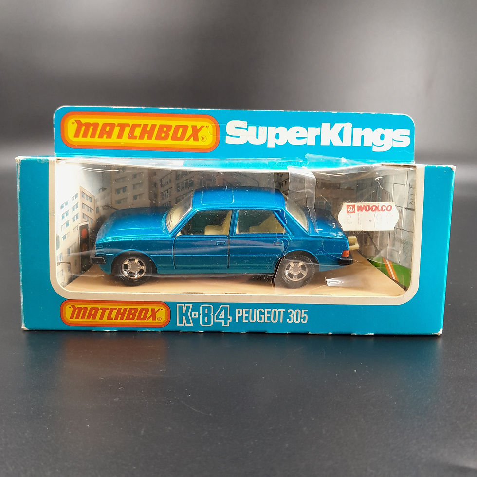 Matchbox SuperKings K-84 Peugeot 305 modelbil