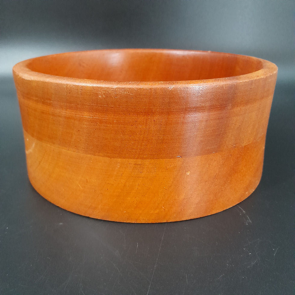 Miniaturebillede: Teak skål Ø:23cm