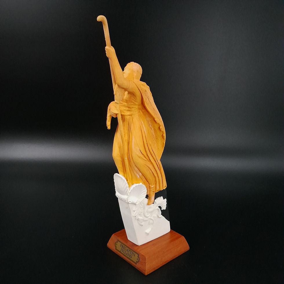 Miniaturebillede: Galionsfigur fra Fregatten Jylland