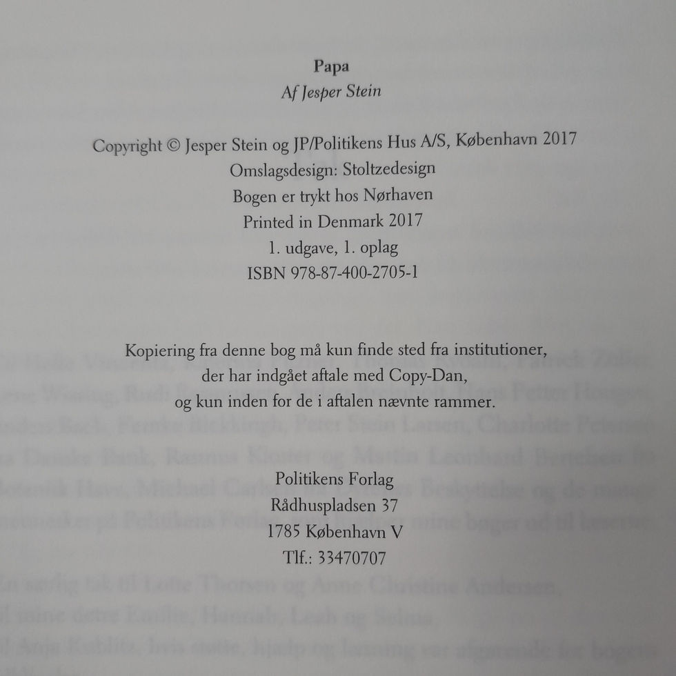 Miniaturebillede: Papa af Jesper Stein