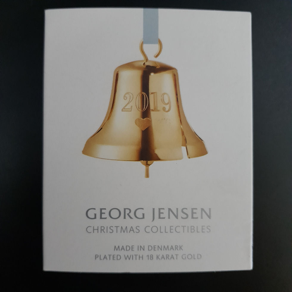 Georg Jensen Juleklokke 2019