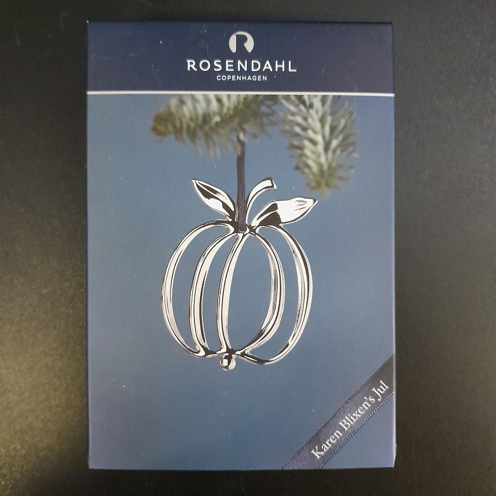 Karen Blixen's juleophæng æble af Rosendahl