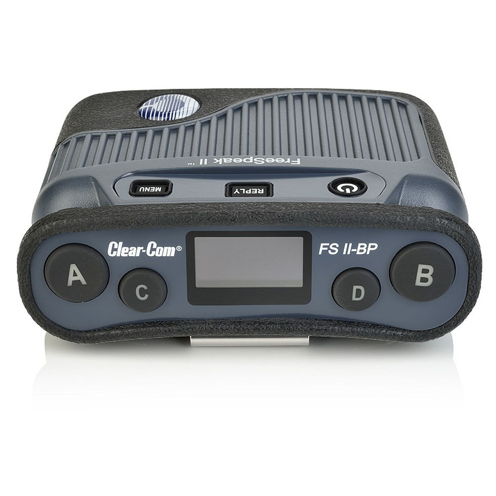 Five-Channel Full-Duplex FreeSpeak II Digital Beltpack