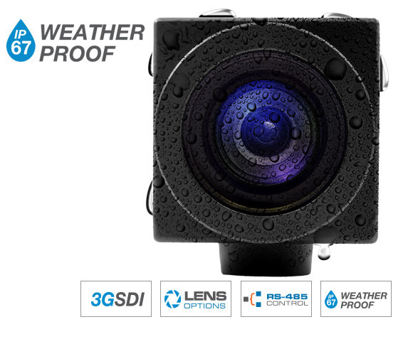 All-Weather HD Miniature Camera (3G/HDSDI)