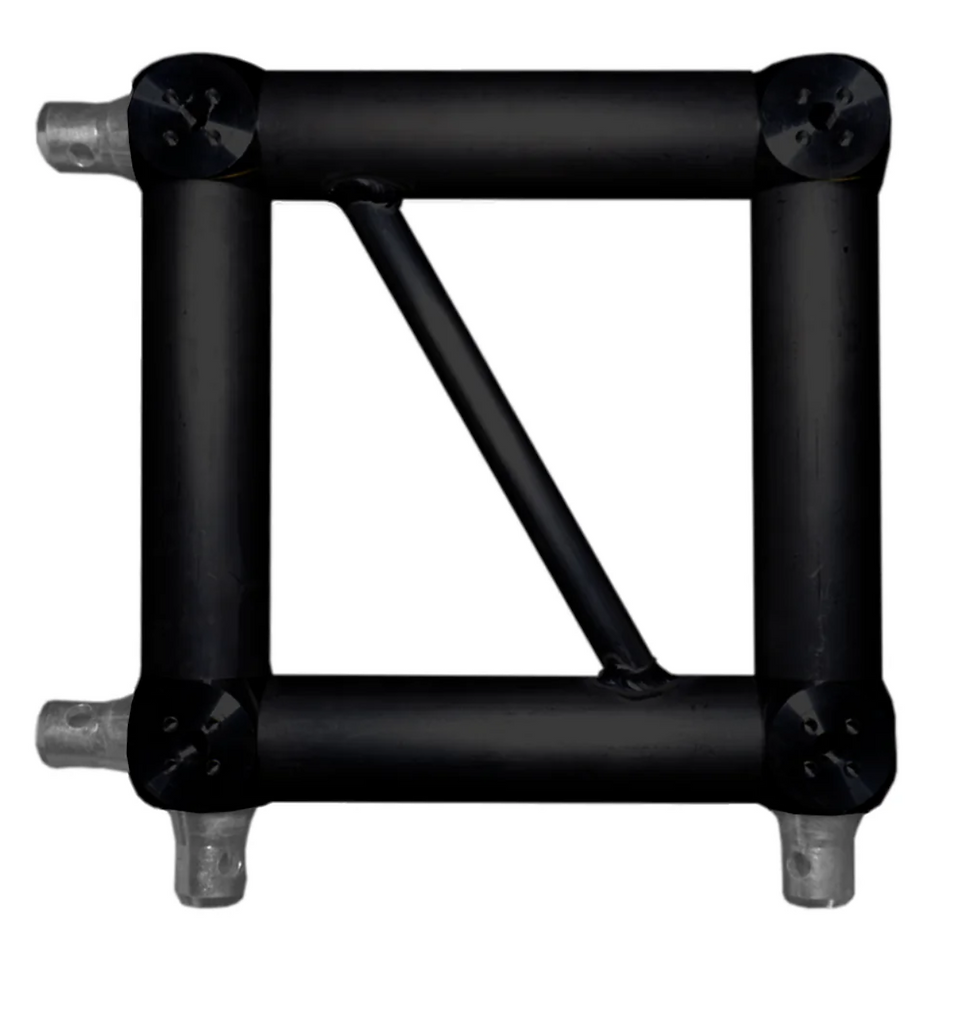 290mm Spigot Flat Truss Box Corner (Black)