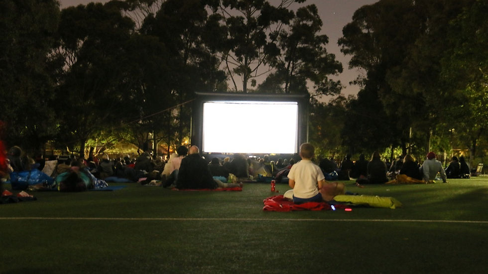 4.9m Inflateable Projection Screen